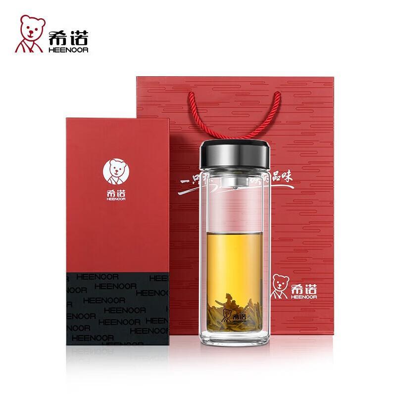 Heenoor Double-Wall Glass Tea & Water Cup