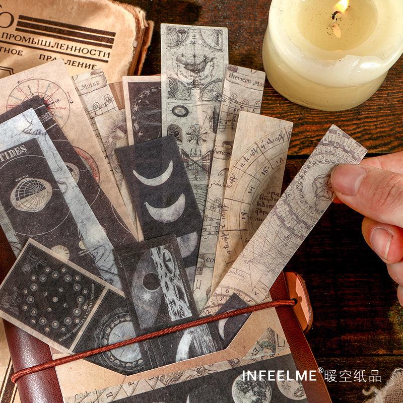 30pcs Vintage Stickers pack Diy Diary Album Planner Creativity Decorative Scrapbooking material Junk Journal Supplies