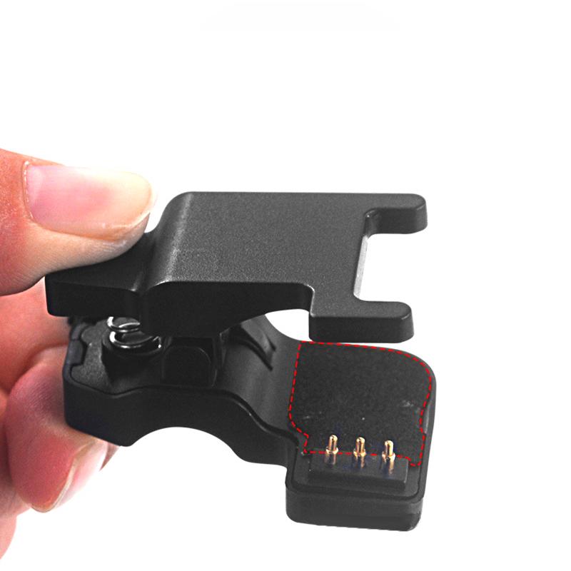 Черные умные часы Универсальный USB-кабель для зарядки 3-контактный зажим-зарядное устройство Адаптер питания Зарядное устройство Портативный кабель для зарядки на запястье Быстрая зарядка