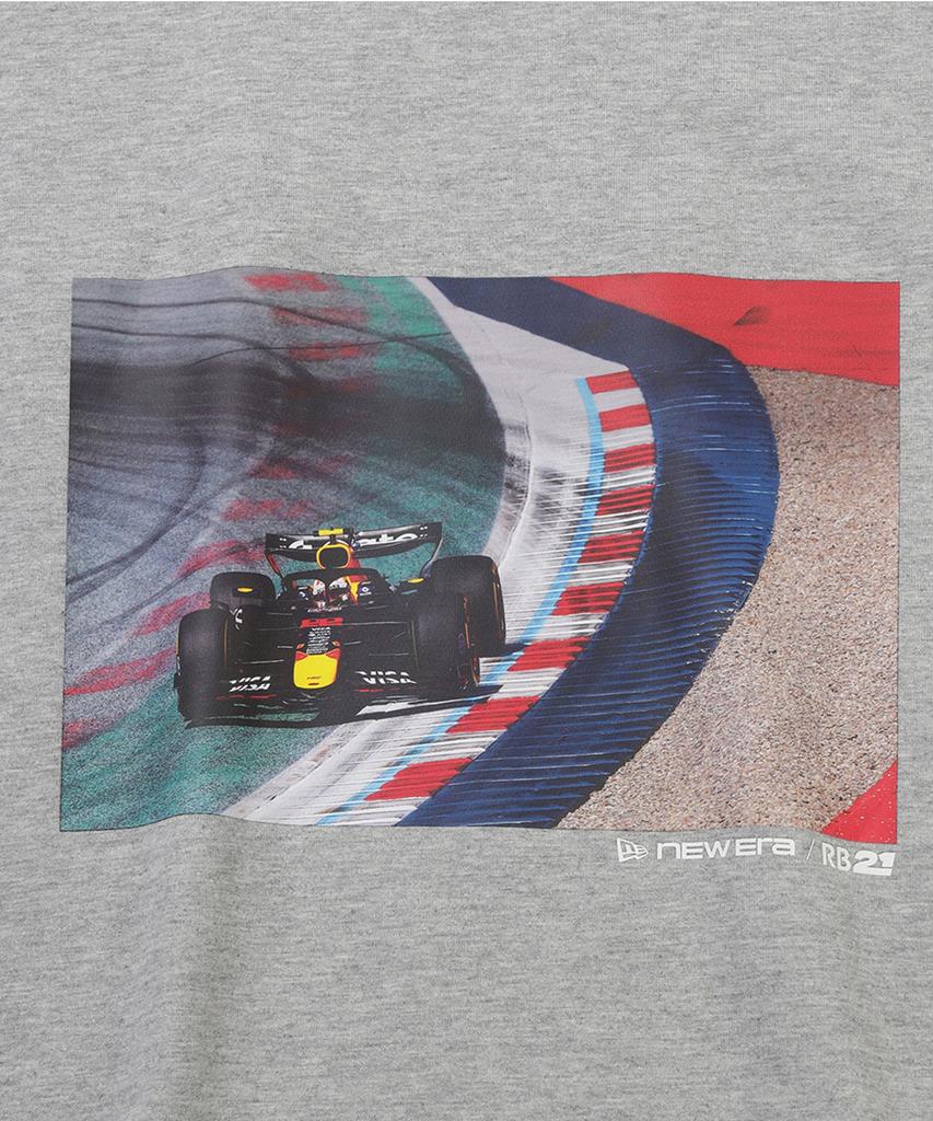 New Era Футболка Oracle Red Bull Racing Серо-меланжевая
