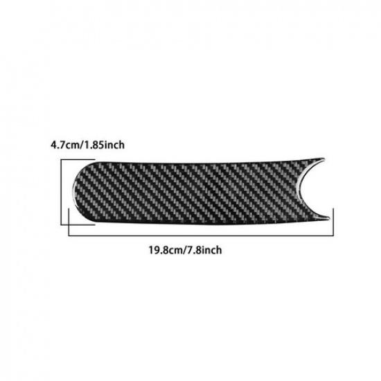 Carbon Fiber Center Console Handbrake Panel Cover Trim For Seat Leon 2005-2012