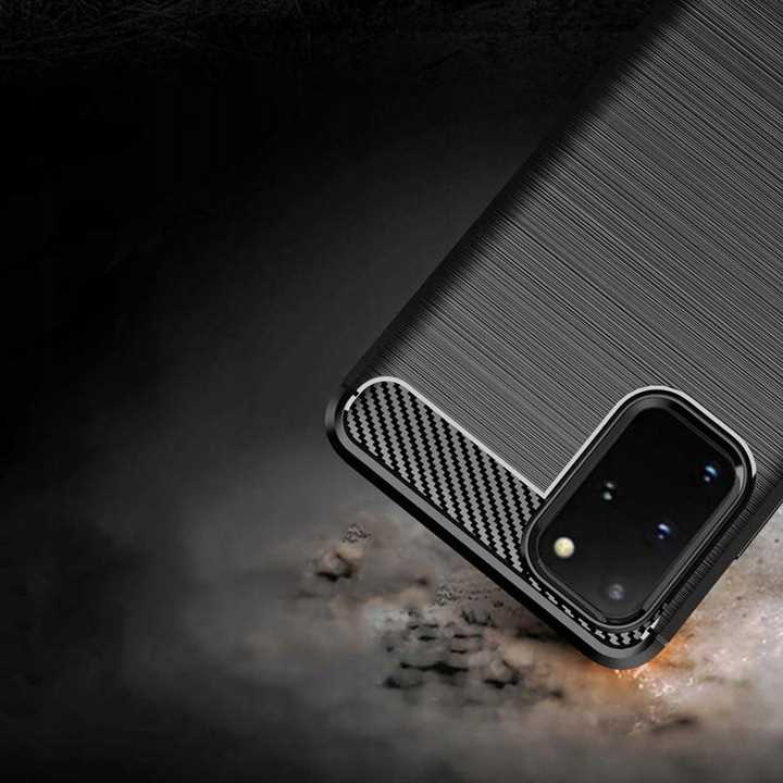 Sc Carbon Galaxy S20+ Black