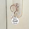 Keyring Father's Day Gift Him Father Dad from Daughter Meaningful Key Tags for