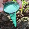 Garden Label Markers Seeds Dispenser, Handheld Seeder Sower with 5 Dial Settings, Ergonomic Plastic Dibber Dibber, Plant Labels, Sowing Tool for Small