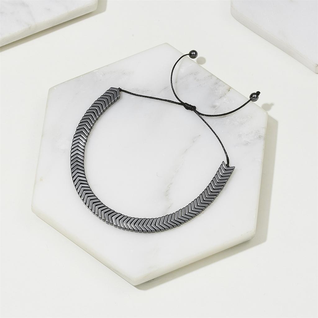 Effective Power Therapy Magnets Magnetite Bracelet For Women Heart Geometric Round Healthy Magnetic Bracelet Health Care Jewelry