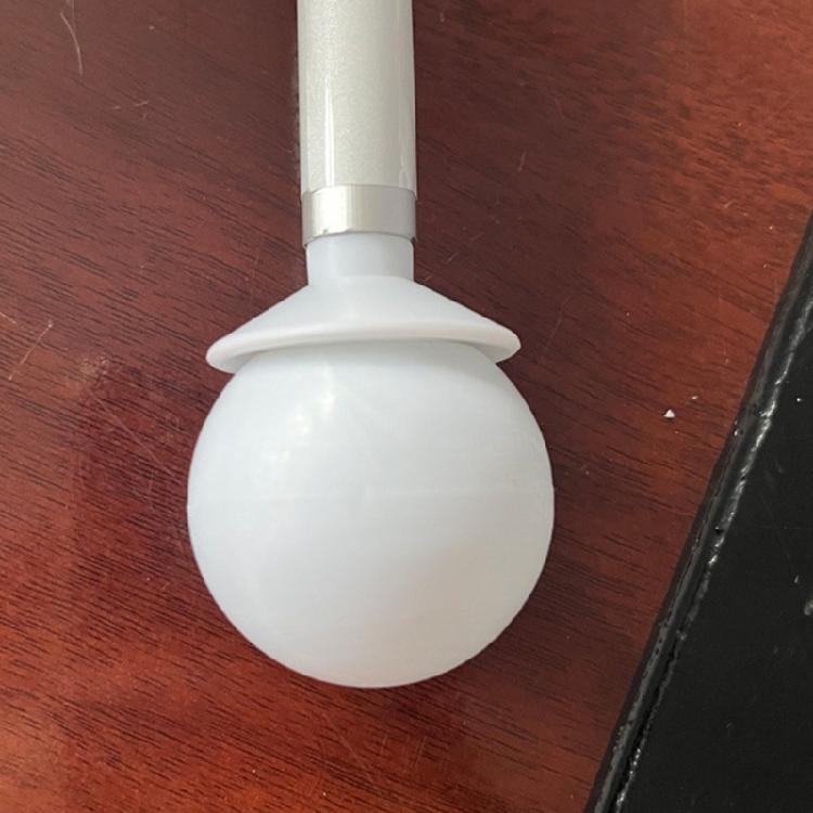 Легкий наконечник для трости-поводыря для пожилых и слабовидящих, функция безопасности, головка трости для слепых, легкая замена