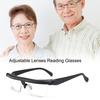 Очки для чтения Flex Focal с регулируемым циферблатом Flex Vision Очки для пожилых людей для чтения и телевидения в путешествиях