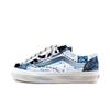 Стиль 36 Нескользящие Устойчивые к истиранию Низкие кеды для скейтборда Унисекс Синий Белый VN0A3DZ3RFL(Команда613-)