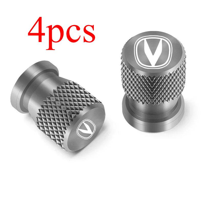 AAXU1 CS35 Plus CS55 PLUS CS75 PLUS Eado UNI-T UNI-K 2025 For Changan Car Accessories 4pcs Aluminum Car Wheel Tire Valve Cap Covers