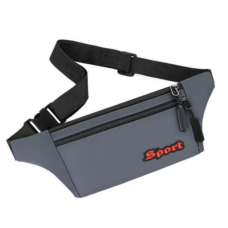 Unisex Waterproof Fanny Pack: Large Capacity, Wear-Resistant Cell Phone and Wallet Waist Bag for Outdoor Sports