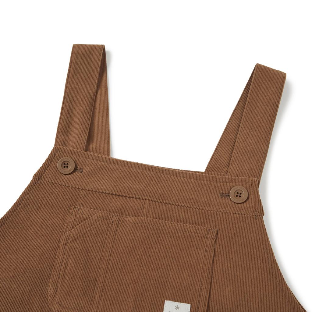 Snow Peak Corduroy Overall Dress Size S Women's GS-S25WWFOP73, Brick,