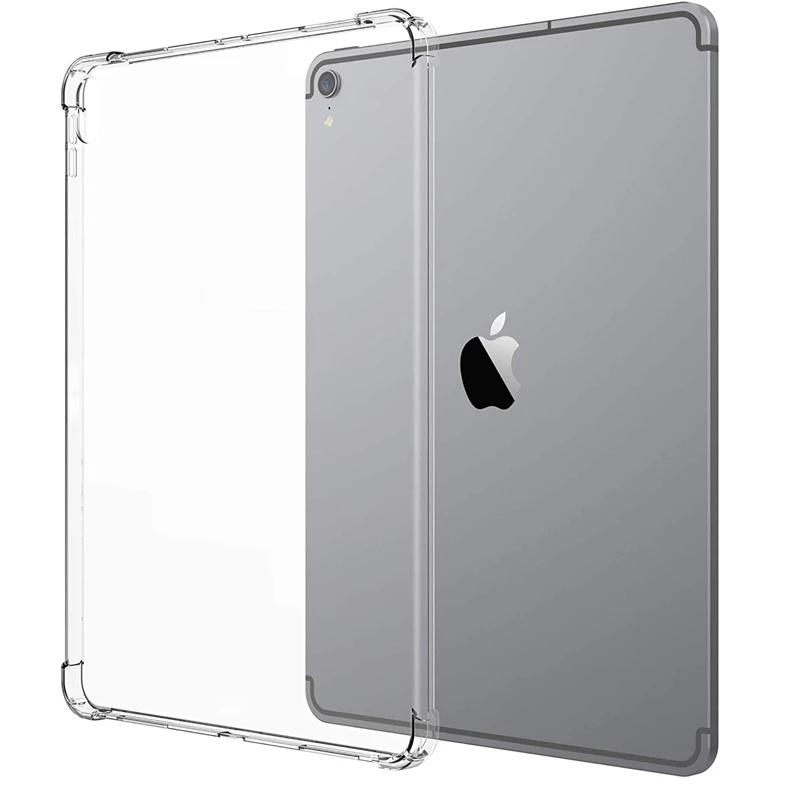 Для нового iPad 7 8 10,2 9,7 2018 2020 5 6 Air 10,9 2 3 4 чехол из ТПУ силиконовый прозрачный чехол для iPad Pro 10,5 '' 11 '' Mini 2 3 4 5