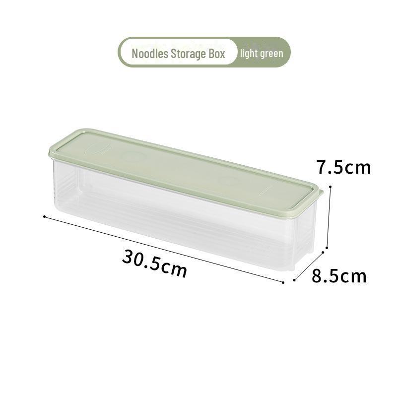 Прямоугольный пищевой контейнер для хранения лапши с крышкой для холодильника