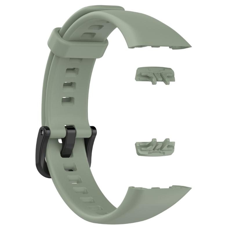 Силиконовый ремешок для умных часов Honor Band 6, сменный ремешок-браслет, водонепроницаемый, защищает от пота.