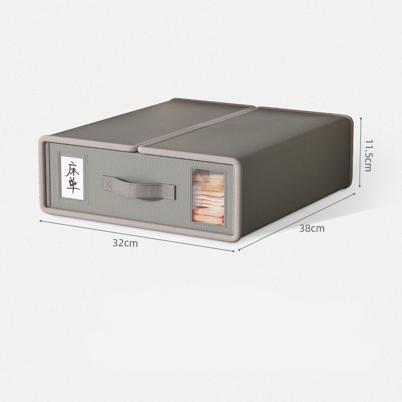 Креативный ящик для хранения простыней, тканевая простыня для одежды, 4-х предметный органайзер для гардероба, одеяло, пододеяльник, нетканый ящик для хранения из ткани «Оксфорд»