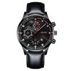 Fashion Calendar Business Men's Watch Men's Watch Six-Pin Belt Quartz Watch