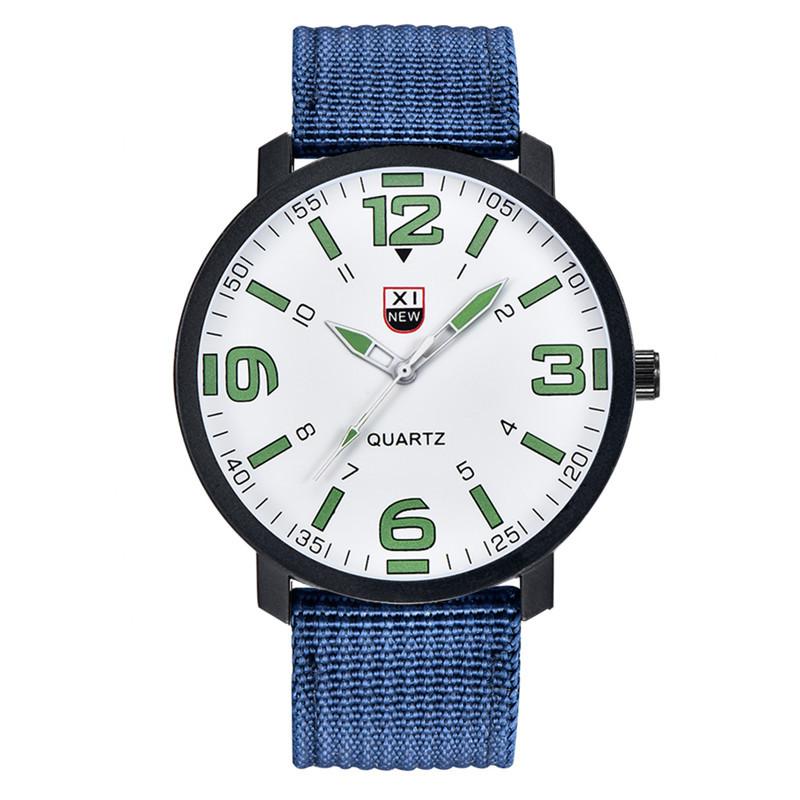 Students Original XINEW Brand Cheap Watches Erkek Barato Saat Kids Boys Fashion Nylon Band Simple Military Sports Quartz Watch