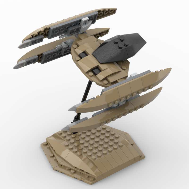 Конструктор Moc Робот-трансформер Белоголовый орлан Модель с подставкой Серия Планеты Детская развивающая игрушка-конструктор