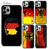 Germany Flag National Emblem Phone Case for iPhone 11 12 13 14 Pro Max Mini X XR XS SE 2020 6S 7 8 Plus Galaxy S21 S22 Shell