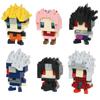 Kawada Nanoblock Mini Nano Naruto Shippuden (Box) NBMC_45S 1 Box = 6 Pieces, Total of 6 Types