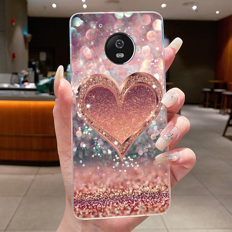 For Motorola Moto G5 Plus Case Clear Luxury Fashion Butterfly Flower Soft TPU Silicone Phone Cover for Motorola G5 Plus G5+ Case