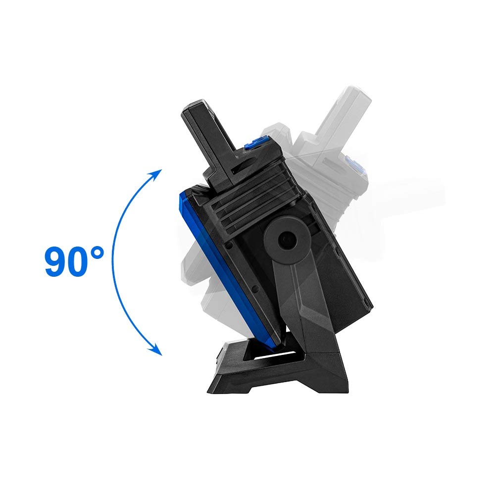 TAKENOW Светодиодный рабочий свет WL4025 Основной свет Вращается по горизонтали Вращается по вертикали Зарядка Зарядный блок в комплекте Ручка-подставка Водонепроницаемый (4-уровневый