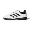 Adidas Goletto VI TF Round Toe Comfortable Shock Absorbing Durable Low Top Soccer Shoes Kids Soccer Shoes Black White AQ4305