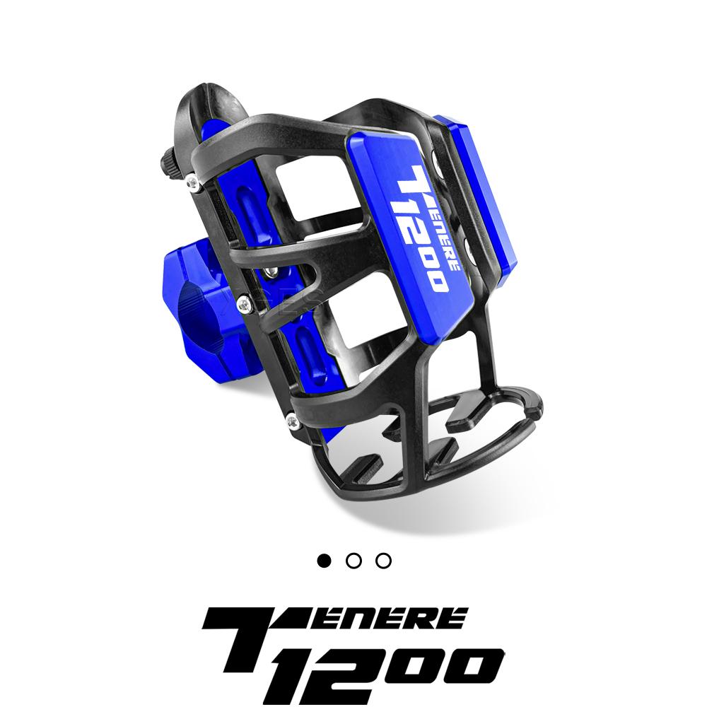 For Yamaha XT1200Z Super Tenere 700 Tenere700 XT250 TW200 Motorcycle Beverage Water Bottle Cage Drinks Holder Water Cup Holder