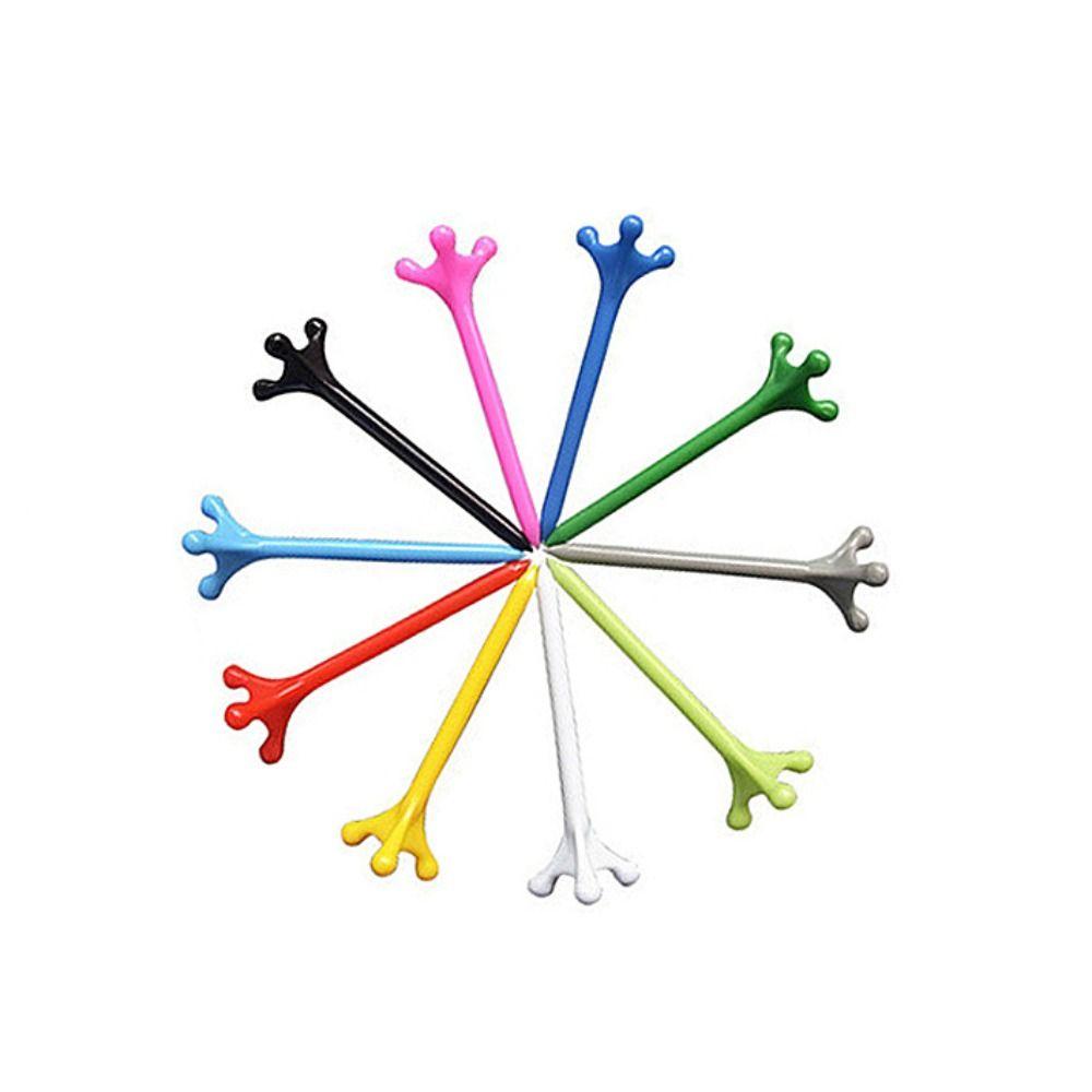 5pcs Reduced Friction Golf Tee Set Unbreakable Golf Tees Golf Accessories Golf Training