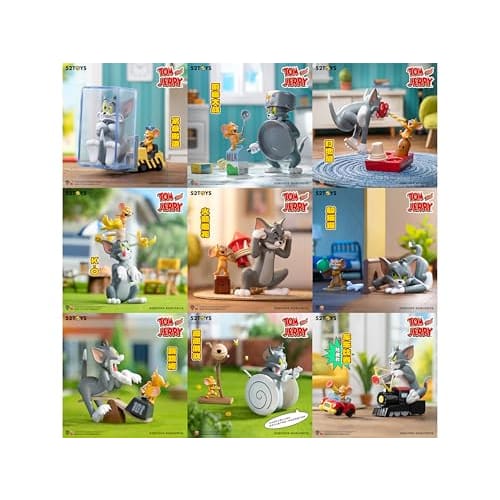 52TOYS BLINDBOX Tom and Jerry Super Brawl 8-Piece Box