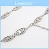 Metal Chain Letter Waist Chain For Women Men With Hook Closure Fashion Jewelry For Casual Wear