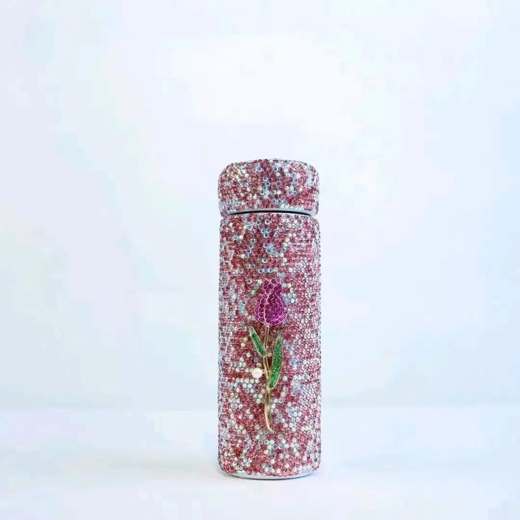 150 мл мини-изолирующая кружка с двойными стенками из нержавеющей стали, бутылка для воды, портативный термос, термос, блестящая ромбовидная кружка для кофе