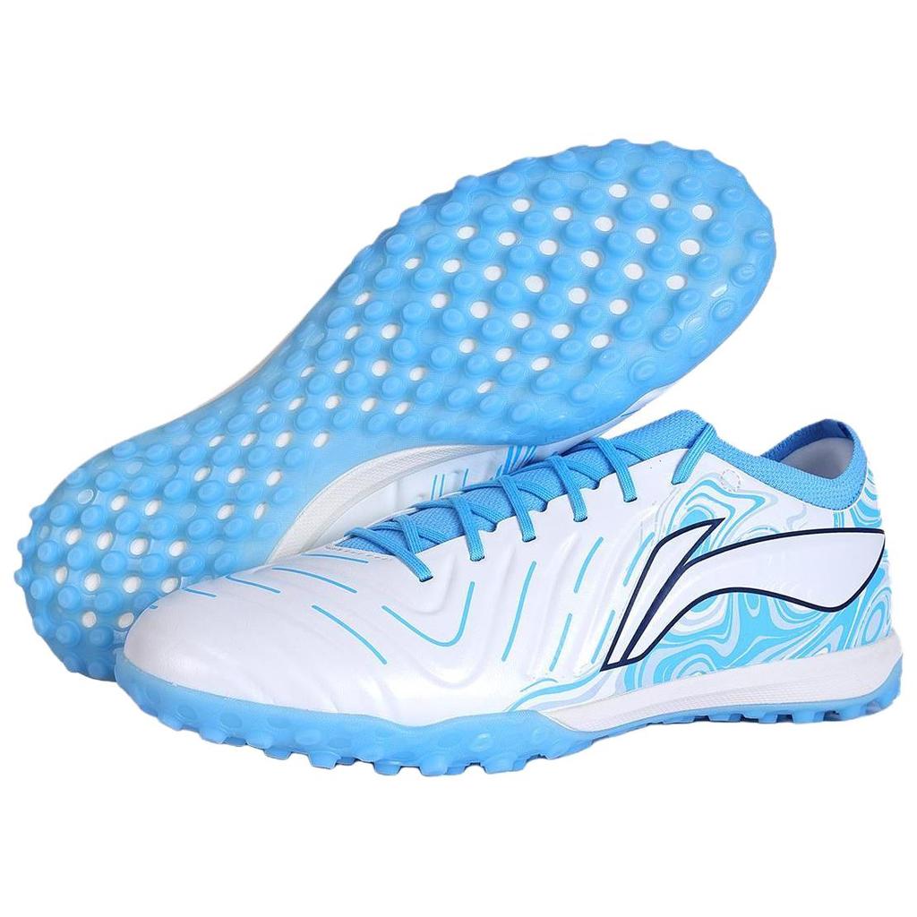 Li Ning Jin 2.0 Удобные Спортивные TF (Резиновые шипы) Искусственная трава Натуральная трава Амортизация Противоскользящий Износостойкий Футбольные бутсы YSTV003-8