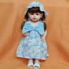55 см силиконовая игрушка для новорожденных, игрушка принцессы Bebe Reborn для девочек для детей, подарок на день рождения и Рождество