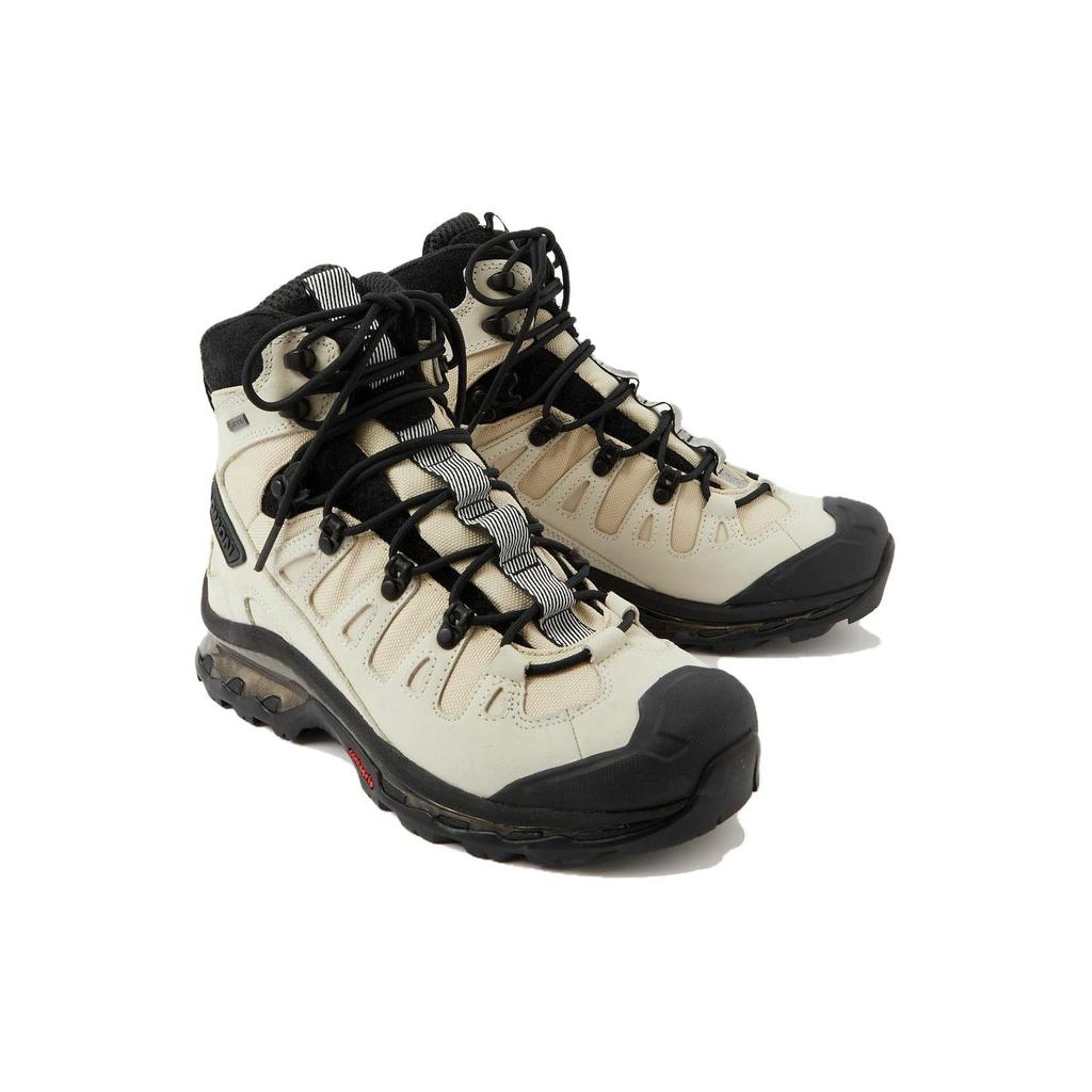 SALOMON Кроссовки Quest 3 4D GORE-TEX Выбеленный Песок Черный Унисекс Кремовый Ванильное Мороженое L47305900