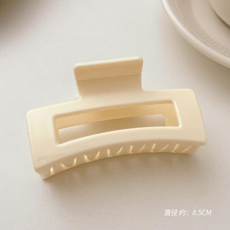 New Women Fashion Metal Geometric Hair Clips Claw Clip Large Acrylic Hair Clip Headband Hairpin Hair Crab Hair Accessories