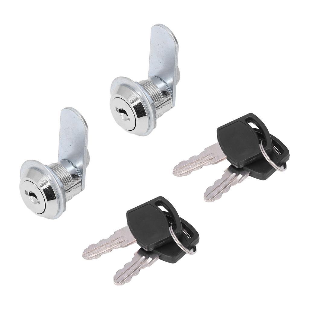 2 шт. Цилиндровые кулачковые замки Замок отсека для автодома Одинаковые ключи Кулачковые замки Запасная фурнитура для ящика для инструментов