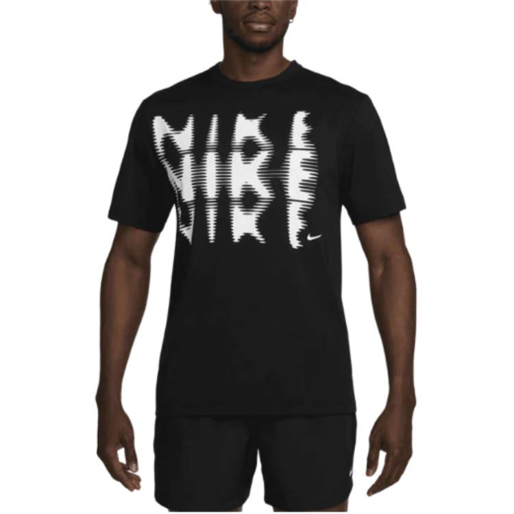 Nike T Shirts Men's Black Crew Neck HJ3074-010