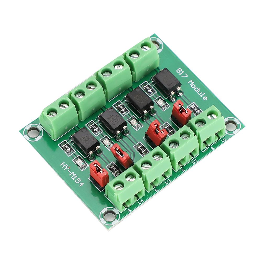 817 4 Channel Optocoupler Isolated Board Voltage Converter Adapter Module