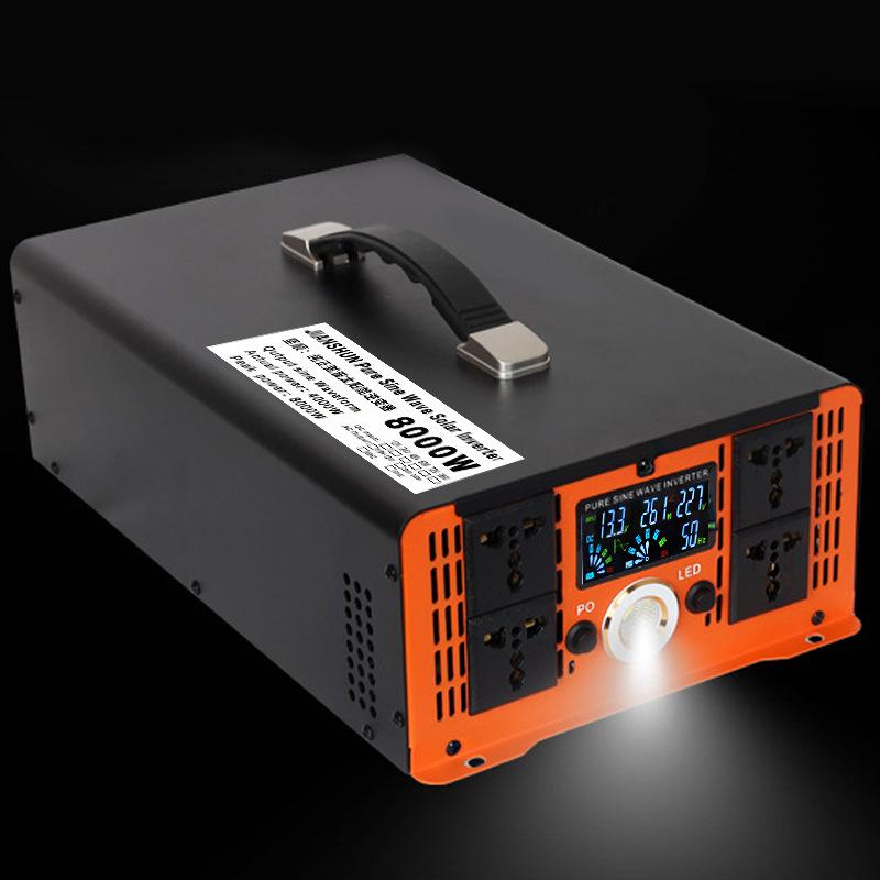 2024 New 12V-72V To 220V Solar PV Pure Sine Wave Inverter