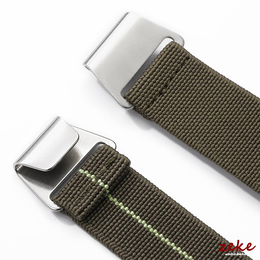 18/20/22mm Nylon Watchbands Parachute Elastic Breathable Skin Friendly Straps for Rolex Water Ghost for Omega for Tudor Bracelet