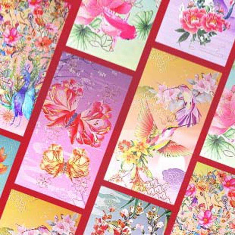 6Pcs/set Chinese New Year Decorations Money Pocket The Year of Dragon Red Packets  Celebration Party