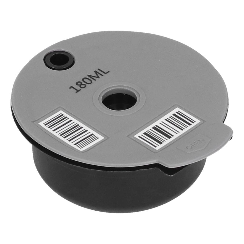 Многоразовая кофейная капсула, фильтр для кофе с ложкой-щеткой, аксессуары для домашнего офиса и кафе, 180 мл