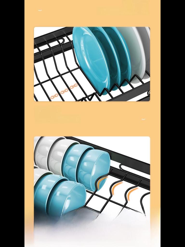 Многофункциональная кухонная мойка для хранения посуды и слива