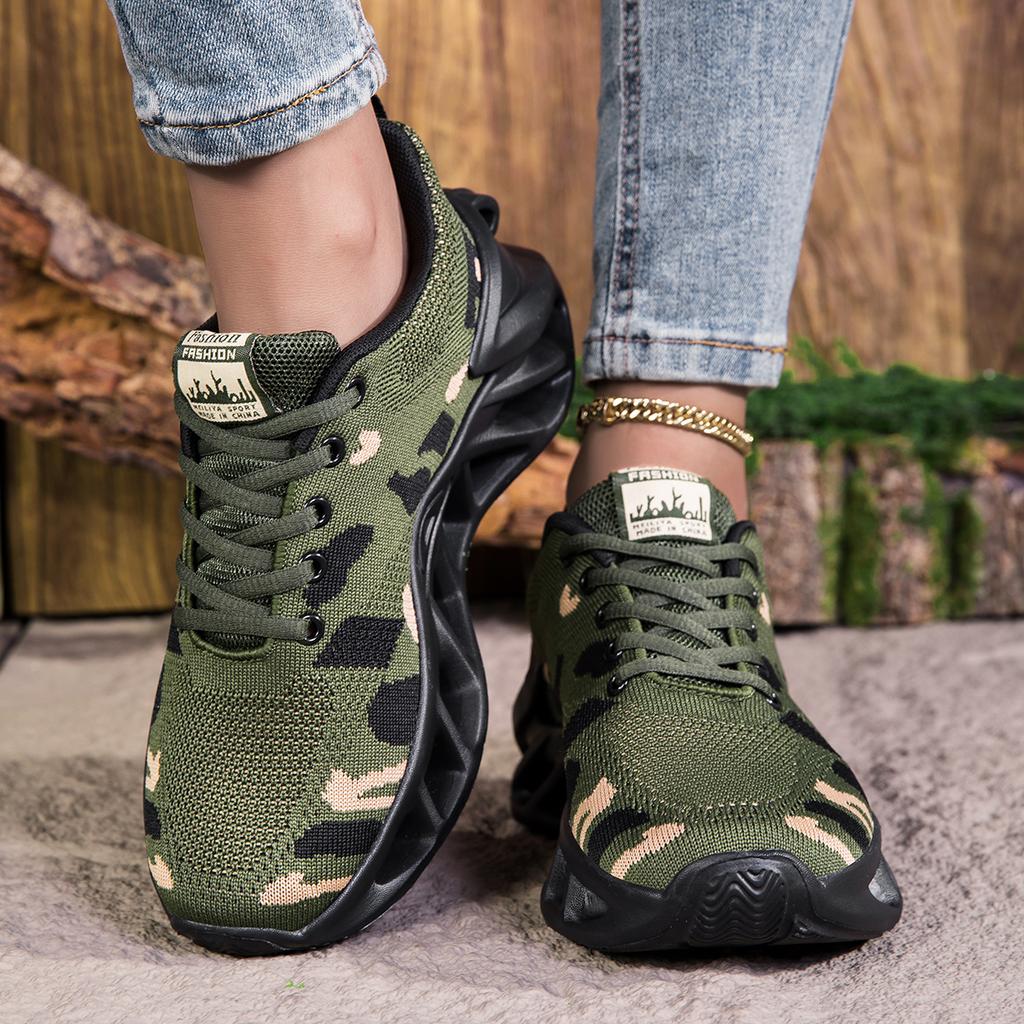 Женские повседневные кроссовки Дышащие легкие кроссовки для улицы С мягкой подошвой Кроссовки для бега Спортивные кроссовки для бега трусцой Теннисные кроссовки для ходьбы