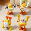 Ползающие детские игрушки 6 12 месяцев Катящаяся заводная утка Заводная игрушка для младенцев для времени на животике Ранние развивающие игрушки для младенцев Подарок