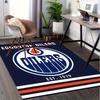 Ковер для офиса: Логотип Edmonton Oilers Идеально подходит для защиты дивана или как чехол под стул