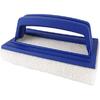 Nylon Sponge Scrub Brush Scouring Pad Brush Kitchen Washing Scrubbers Bathroom Sponge Wipe with Handle for Swimming Pool Bathtub