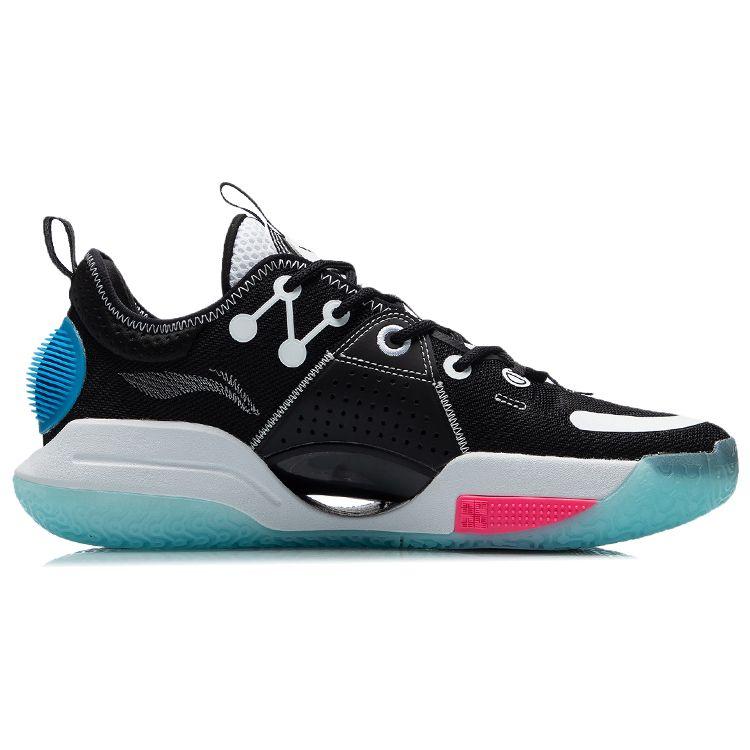 Li-Ning Мужские кроссовки Wade All City 9 No Sleep белые черные ABAR005-5