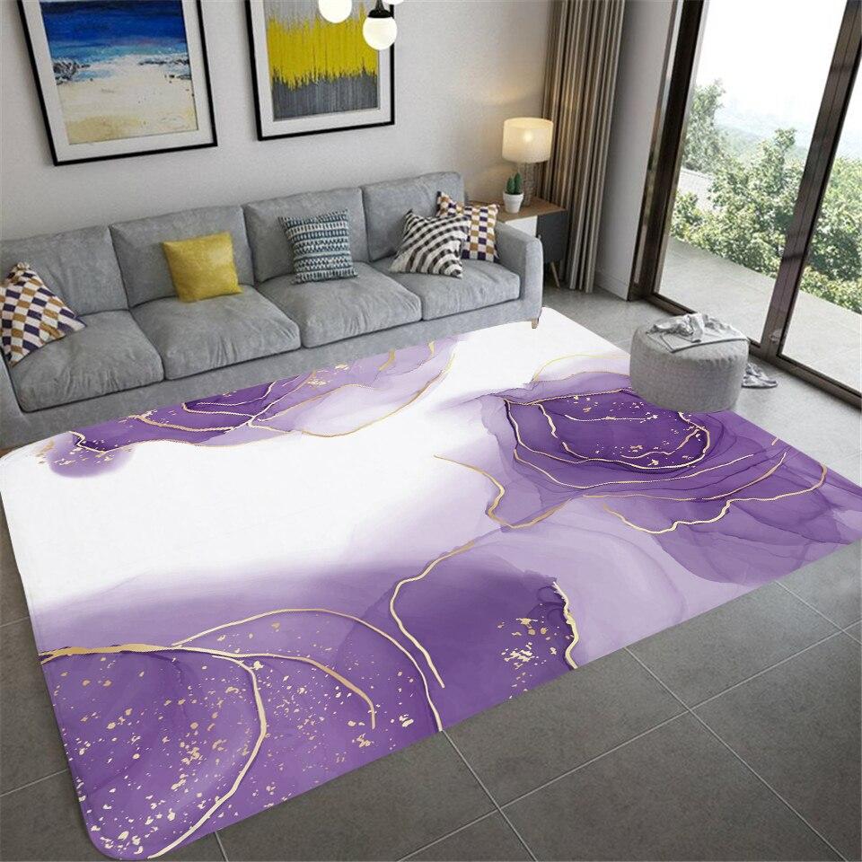 Современный мраморный принт для коридора, противоскользящий ковер для дома, спальни, детская прикроватная тумбочка, кухонный коврик, декоративный ковер для ванной комнаты